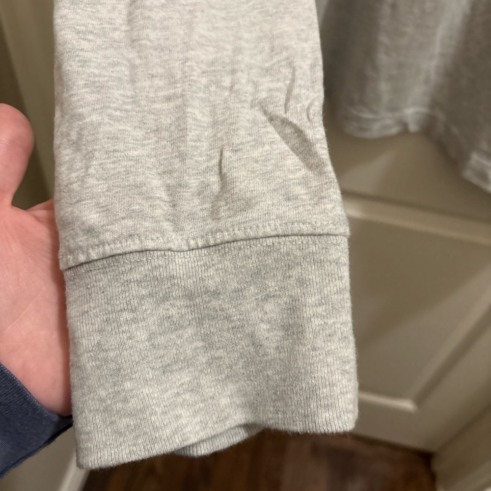 Men’s Abercrombie & Fitch X NBA Dallas Mavericks Gray Long Sleeve Shirt XL - Picture 5 of 7